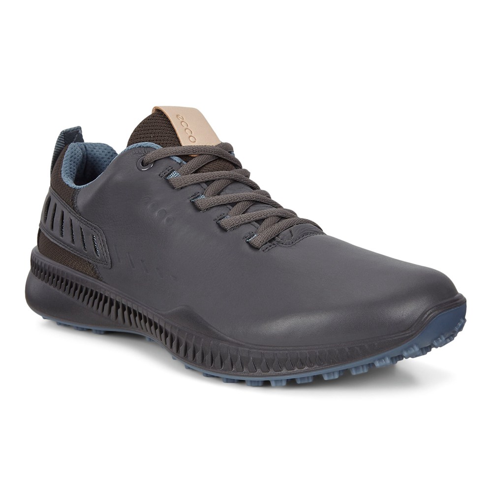 Mens Golf Shoes - ECCO S-Hybrid - Dark Grey - 3061ESLBX